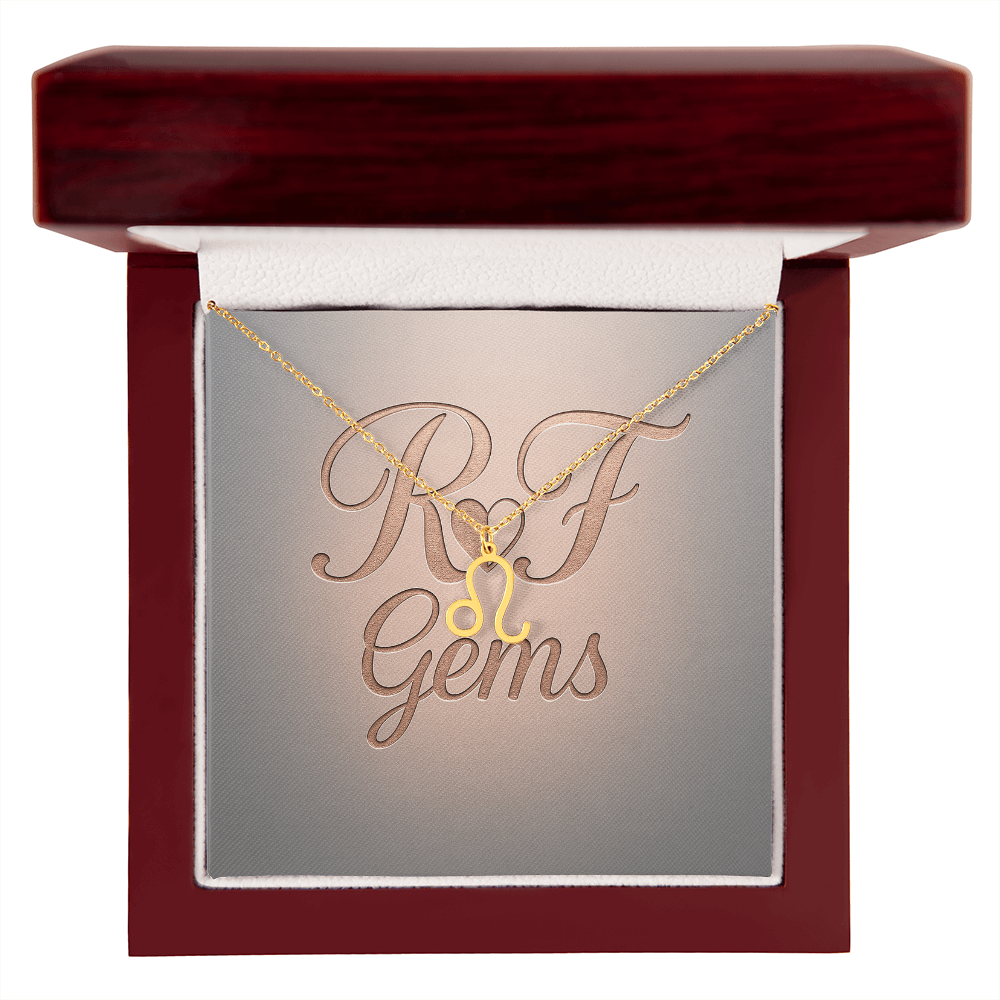 Zodiac Sign Pendant Necklace – Timeless Astrology Jewelry | RF Gems