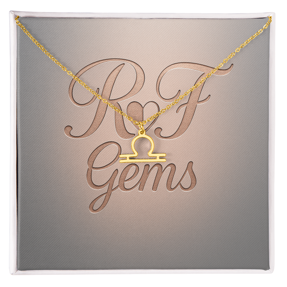 Zodiac Sign Pendant Necklace – Timeless Astrology Jewelry | RF Gems