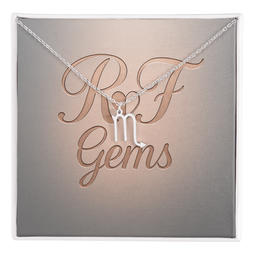 Zodiac Sign Pendant Necklace – Timeless Astrology Jewelry | RF Gems