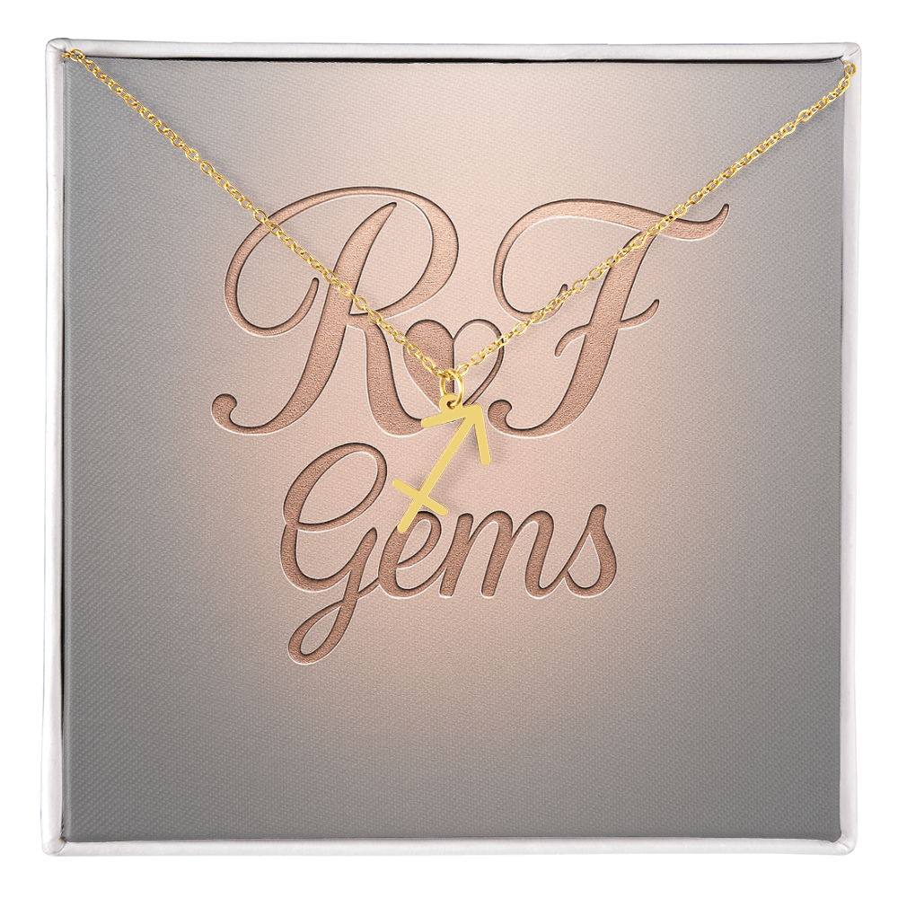 Zodiac Sign Pendant Necklace – Timeless Astrology Jewelry | RF Gems