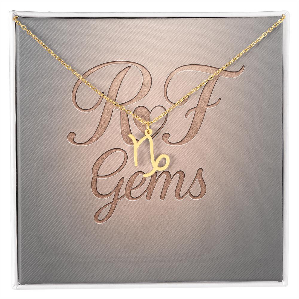Zodiac Sign Pendant Necklace – Timeless Astrology Jewelry | RF Gems