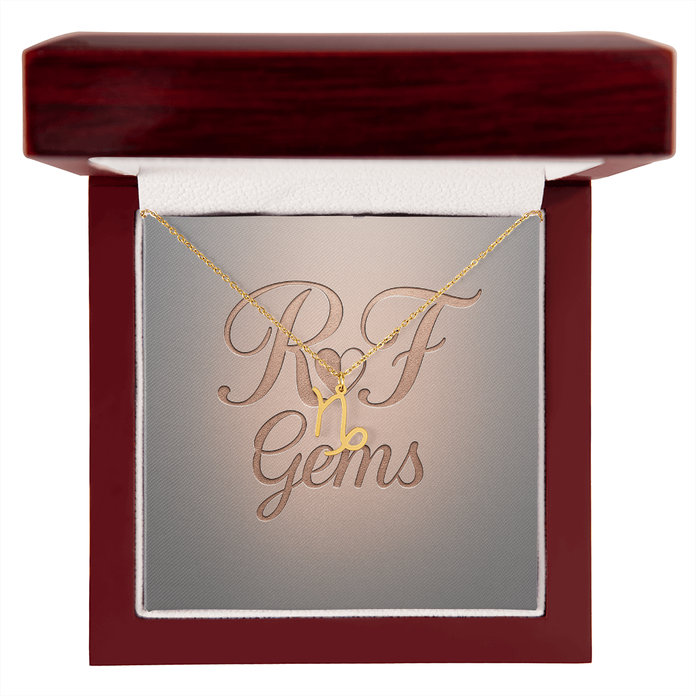 Zodiac Sign Pendant Necklace – Timeless Astrology Jewelry | RF Gems