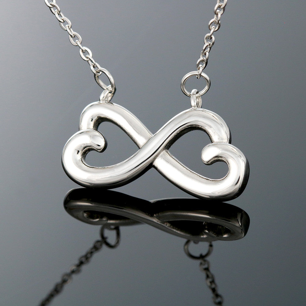Endless Love Infinity Heart Necklace – Personalized Keepsake | RF Gems