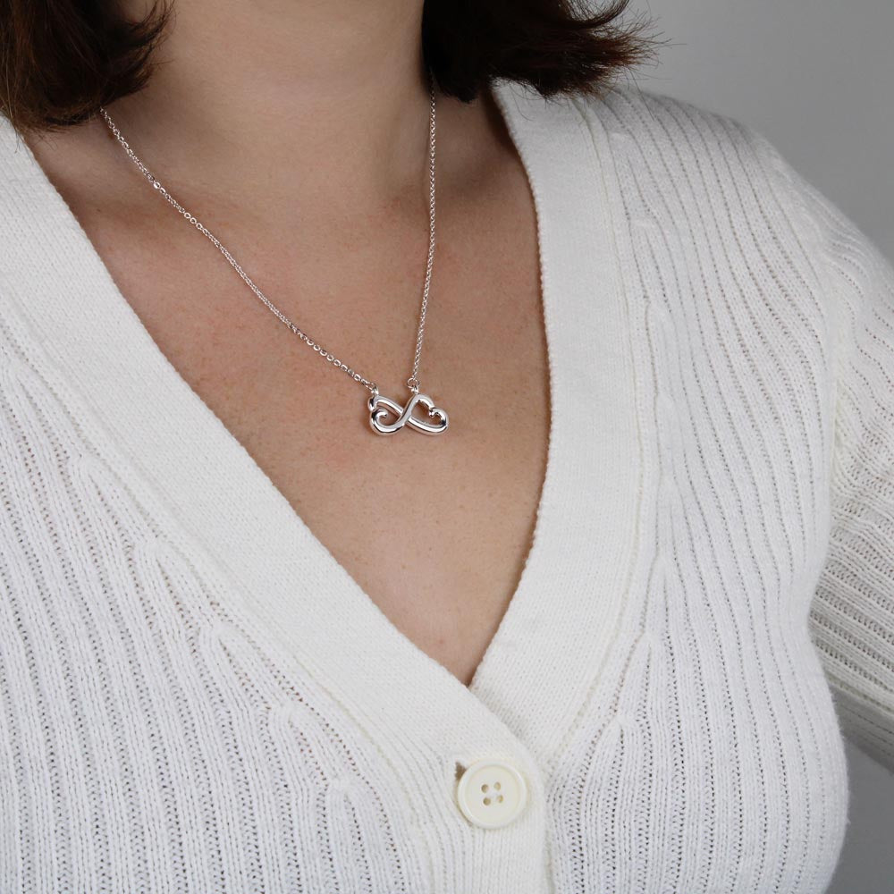 Endless Love Infinity Heart Necklace – Personalized Keepsake | RF Gems