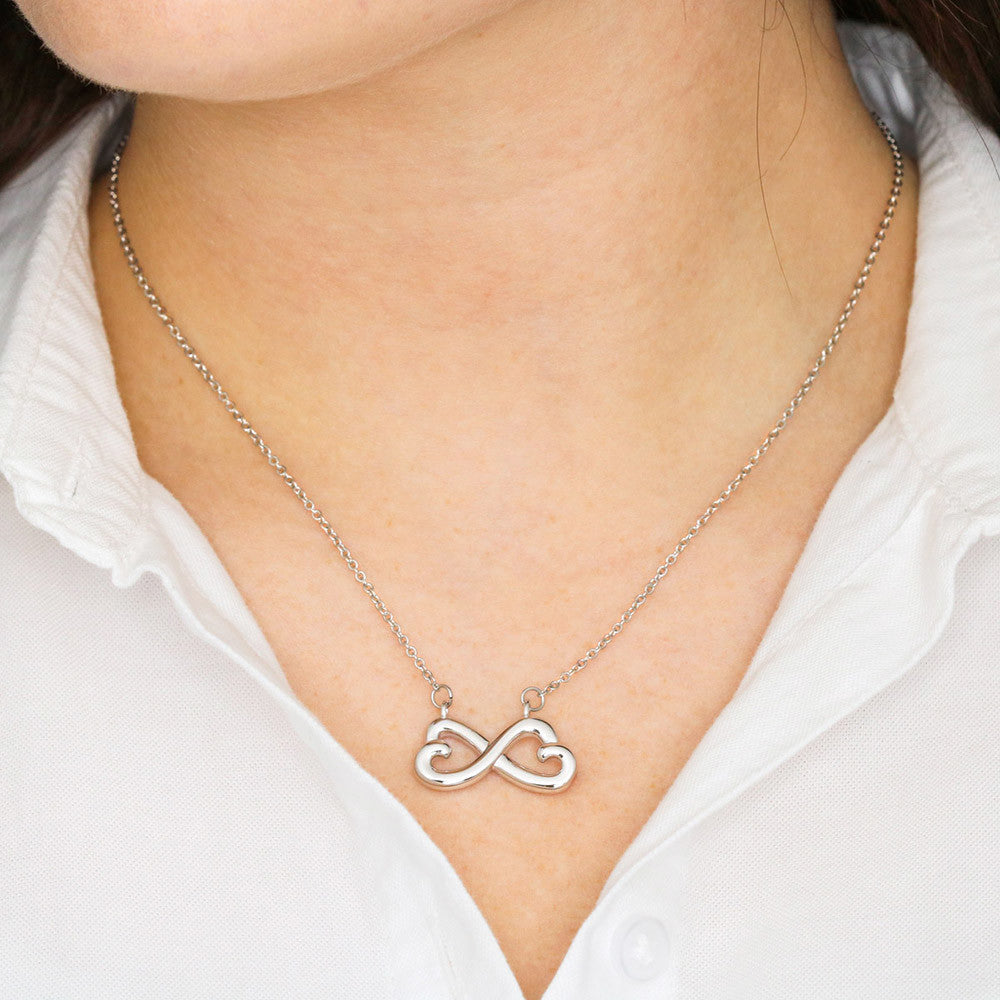 Endless Love Infinity Heart Necklace – Personalized Keepsake | RF Gems