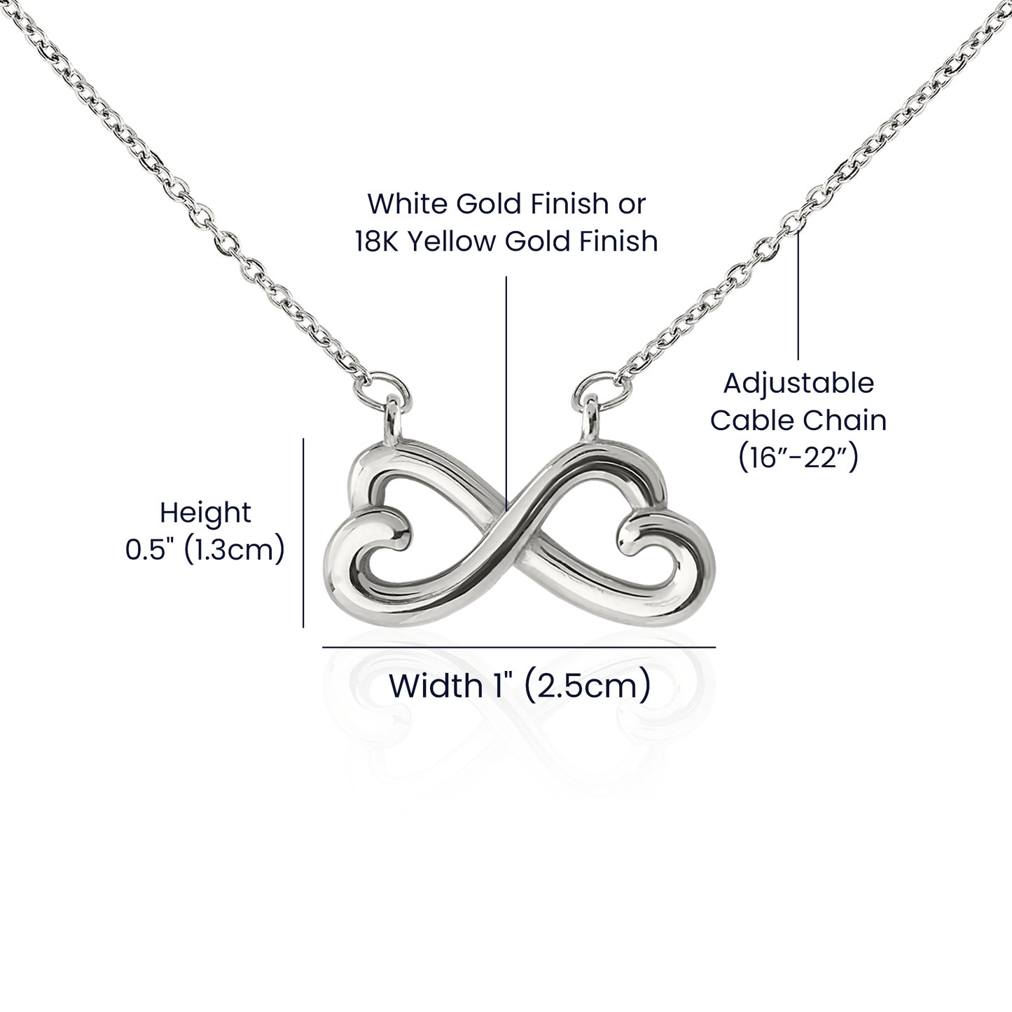 Endless Love Infinity Necklace – “I'll Love You Till the End of Time”
