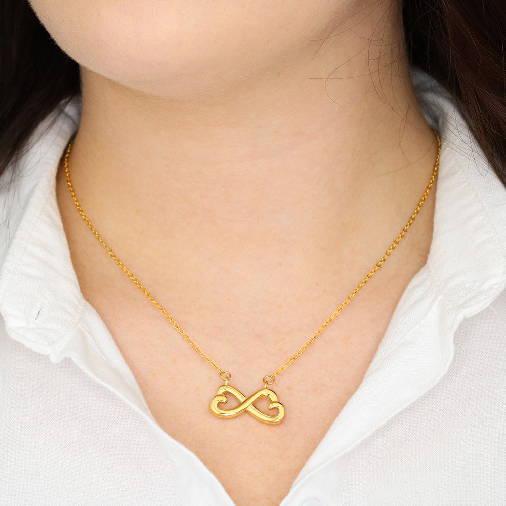 Endless Love Infinity Heart Necklace – Personalized Keepsake | RF Gems