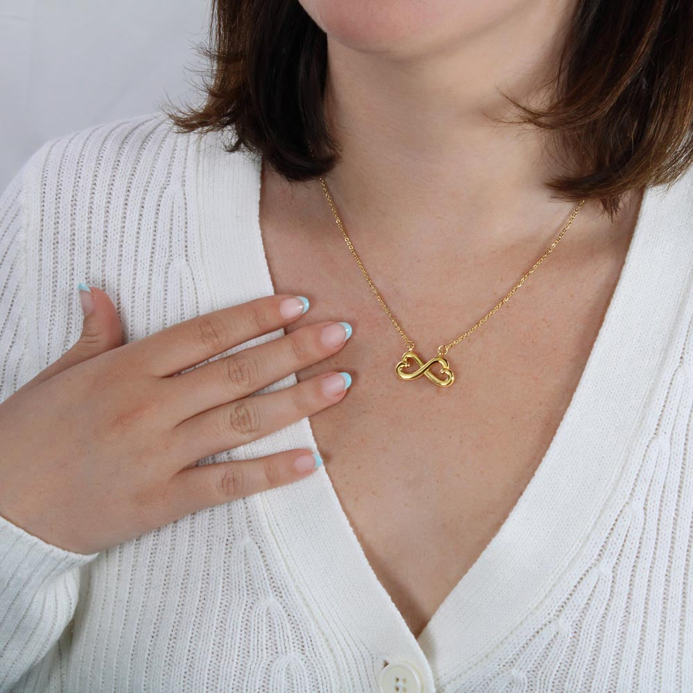 Endless Love Infinity Heart Necklace – Personalized Keepsake | RF Gems