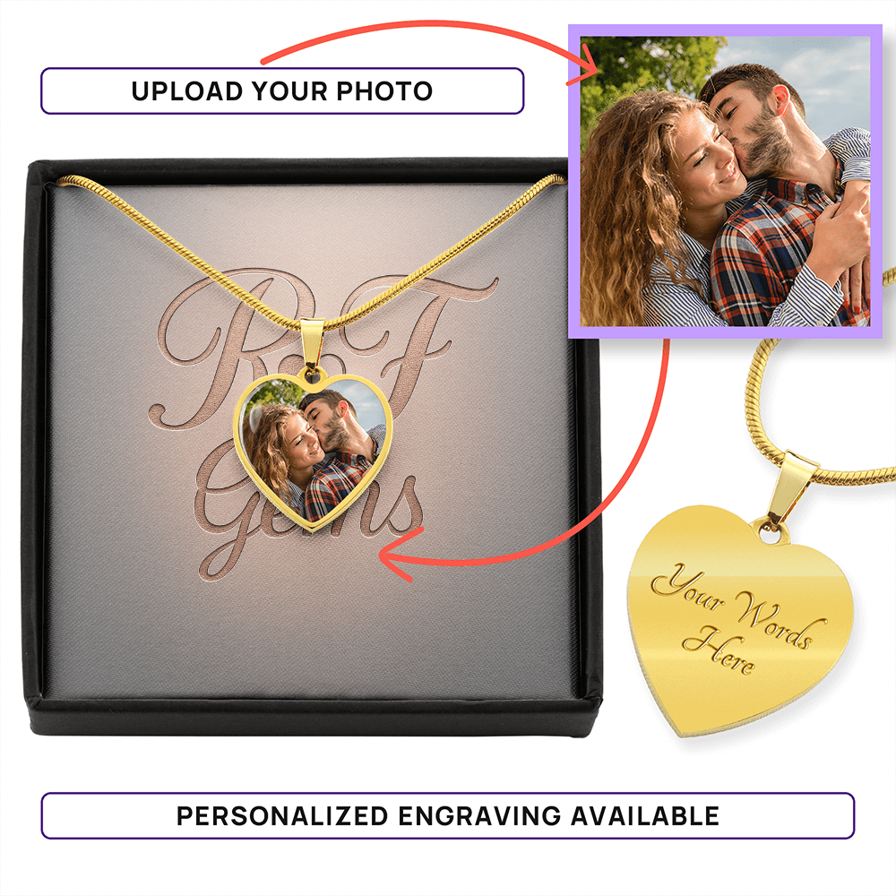 Forever Close™ Personalized Heart Necklace